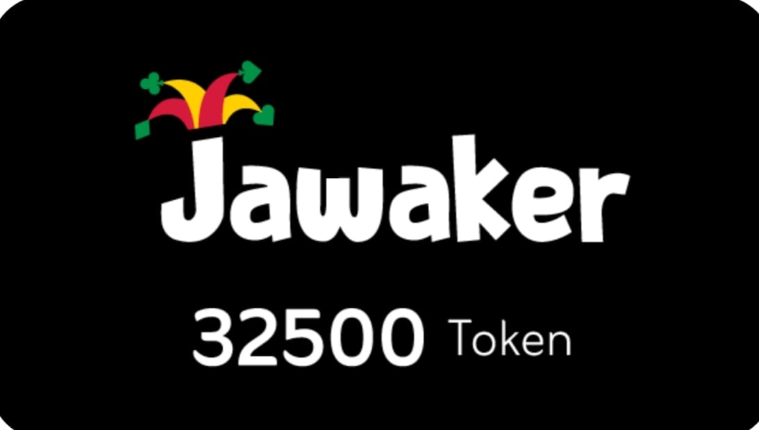 Jawaker 32،500 Token