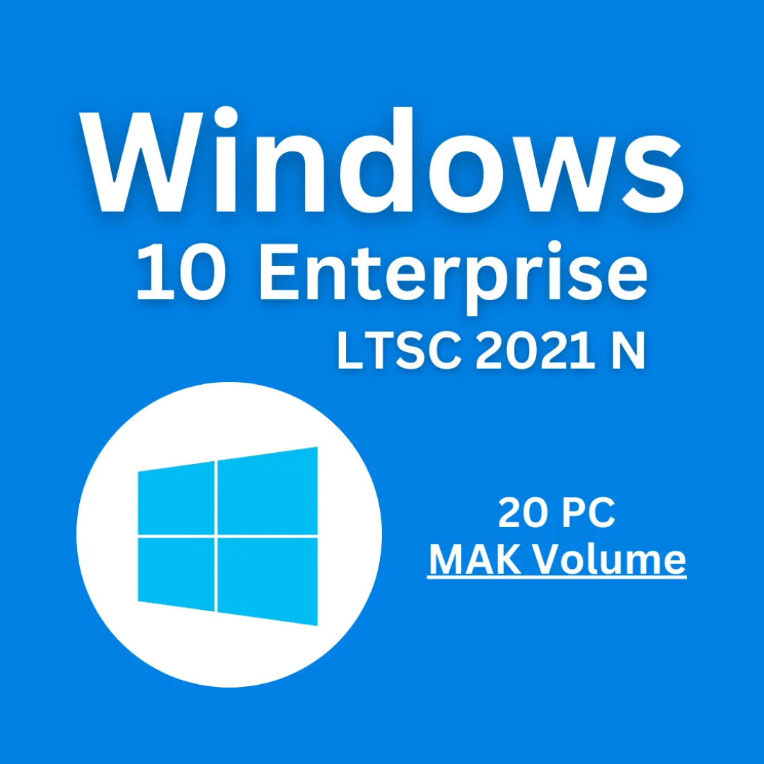 Windows 10 Enterprise LTSC 2021 N 20PC Slide 1